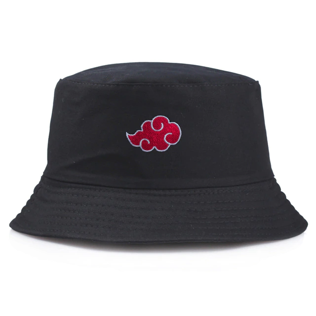 Chapeau noir Naruto Akatsuki en coton organique – Image 3