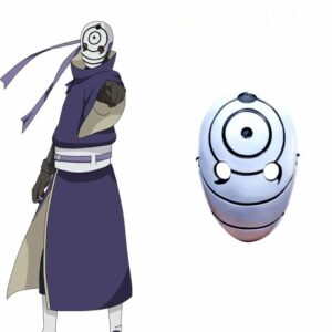 Masque Sharingan d’Obito Uchiwa pour cosplay Naruto Shippuden