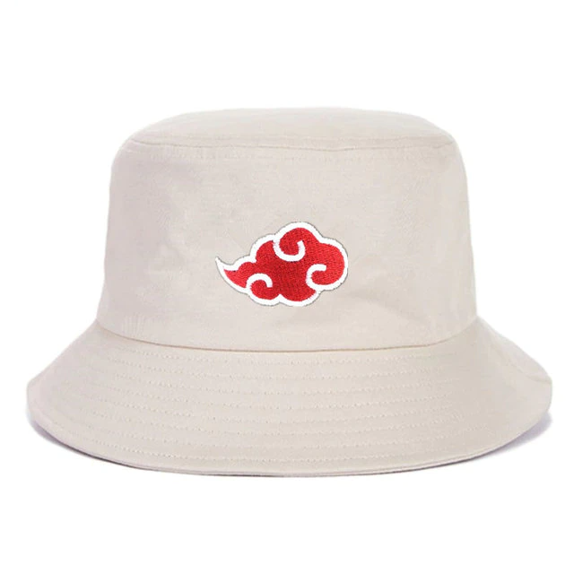 Chapeau beige Naruto Akatsuki en coton organique – Image 2