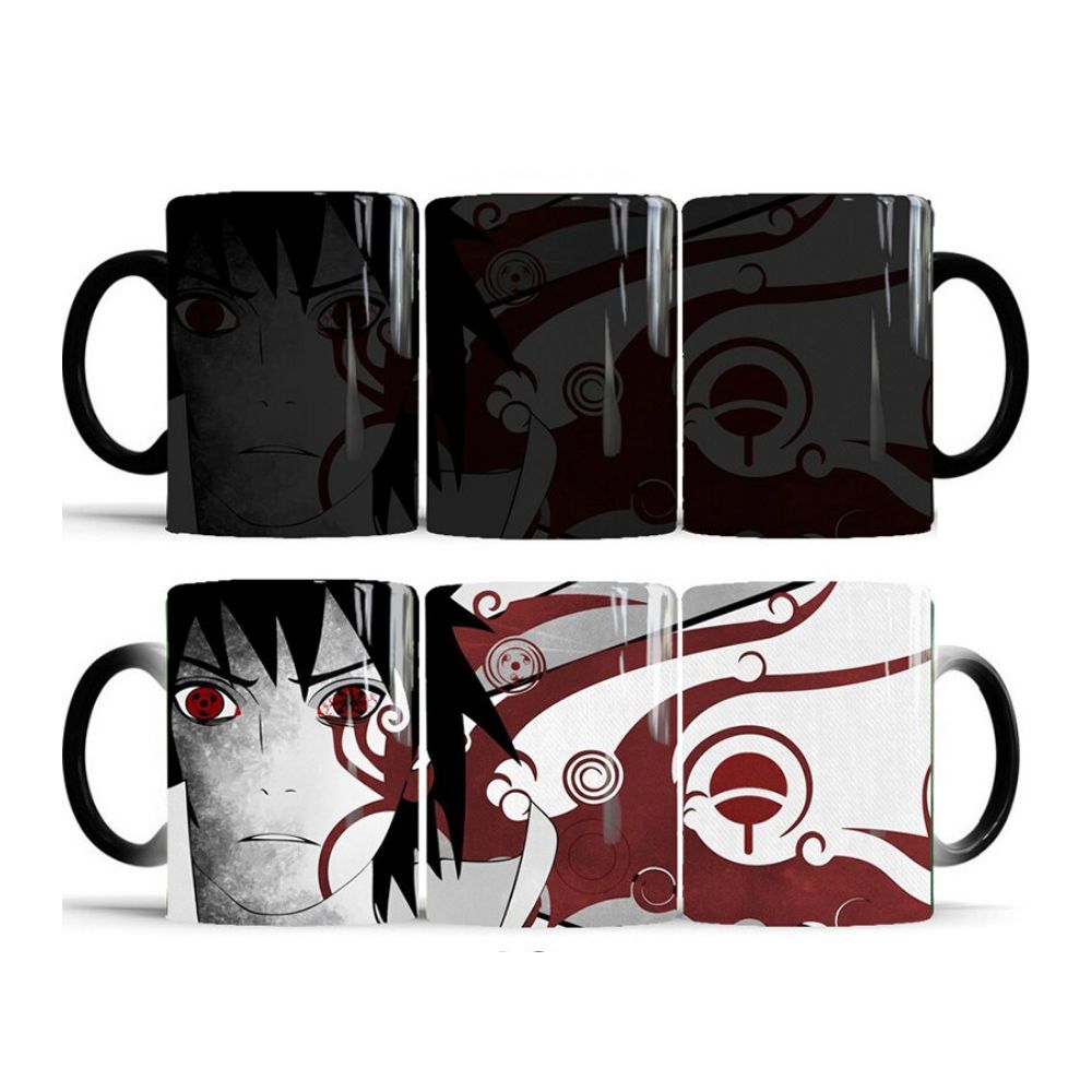 Mug Naruto de Sasuke Uchiwa avec Sharingan – Image 2