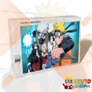 Puzzle Quiz Naruto Itachi Uchiha face à l'équipe 7