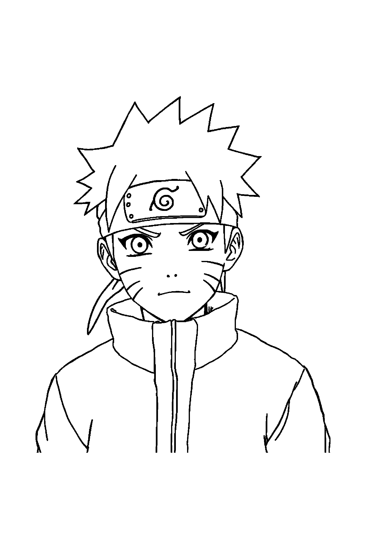 Coloriage Naruto gratuit à imprimer - Sasuke qui regarde une étoile Coloriage Naruto gratuit à imprimer : Sasuke qui regarde une étoile