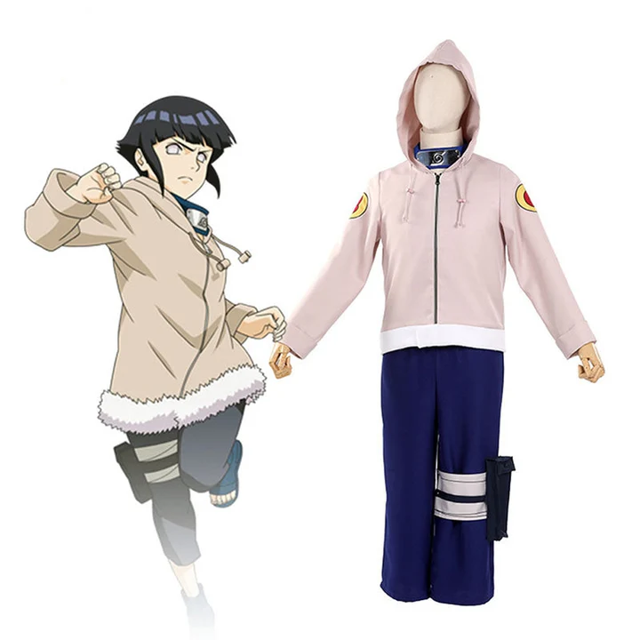 Cosplay Naruto Hinata Hyûga, costume ninja de Konoha