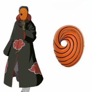 Masque orange d’Obito Uchiwa pour cosplay Naruto Shippuden