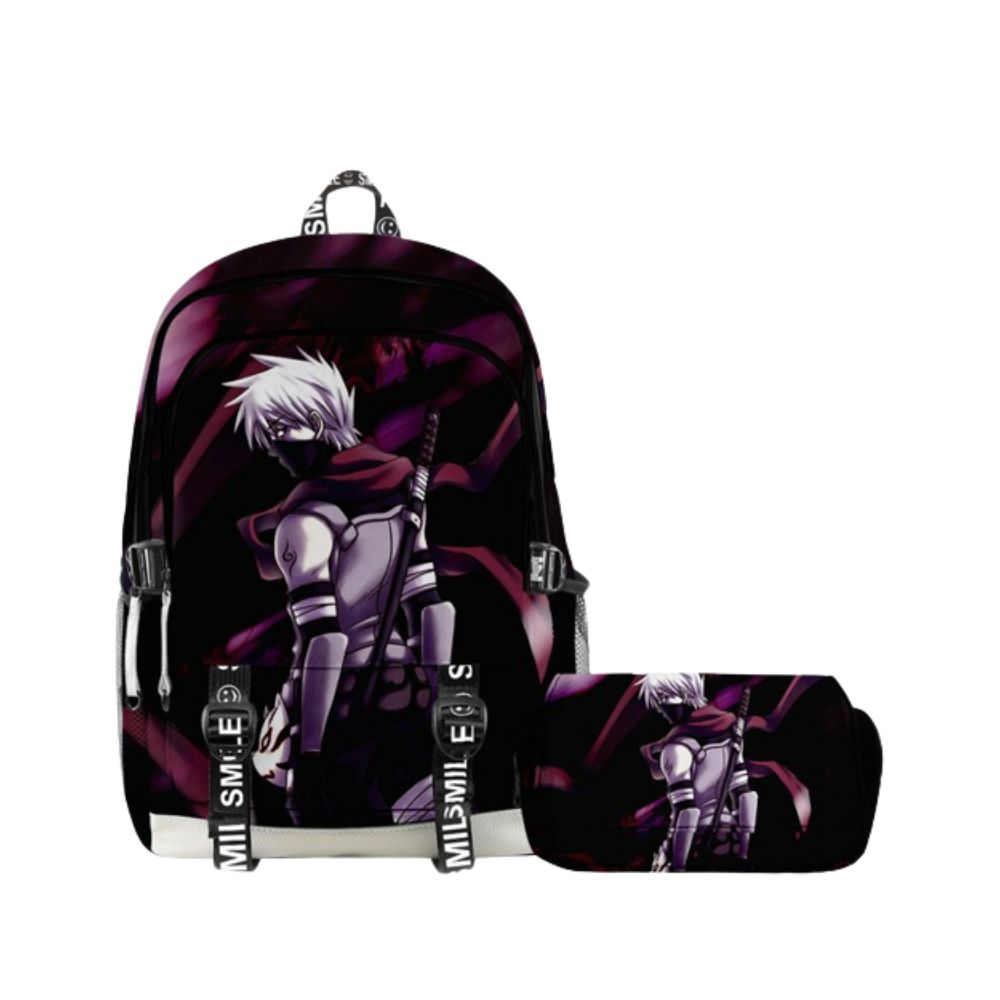 Sac à dos Naruto Hatake Kakashi en ensemble 2 pcs – Image 2