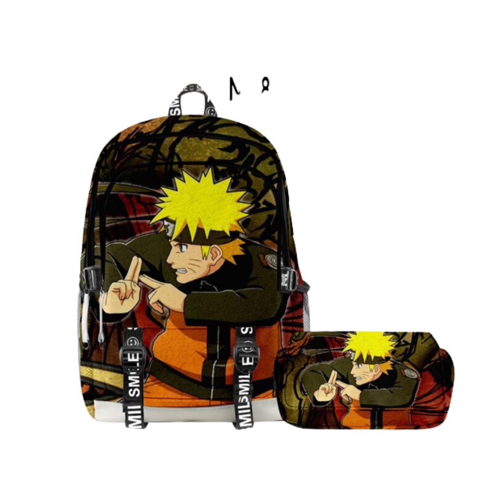 Sac à dos Naruto Jutsu en 2 pièces – Image 2