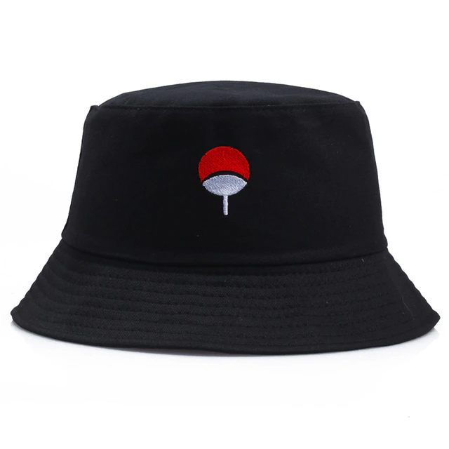 Chapeau Naruto en coton organique, symbole Uchiha – Image 2