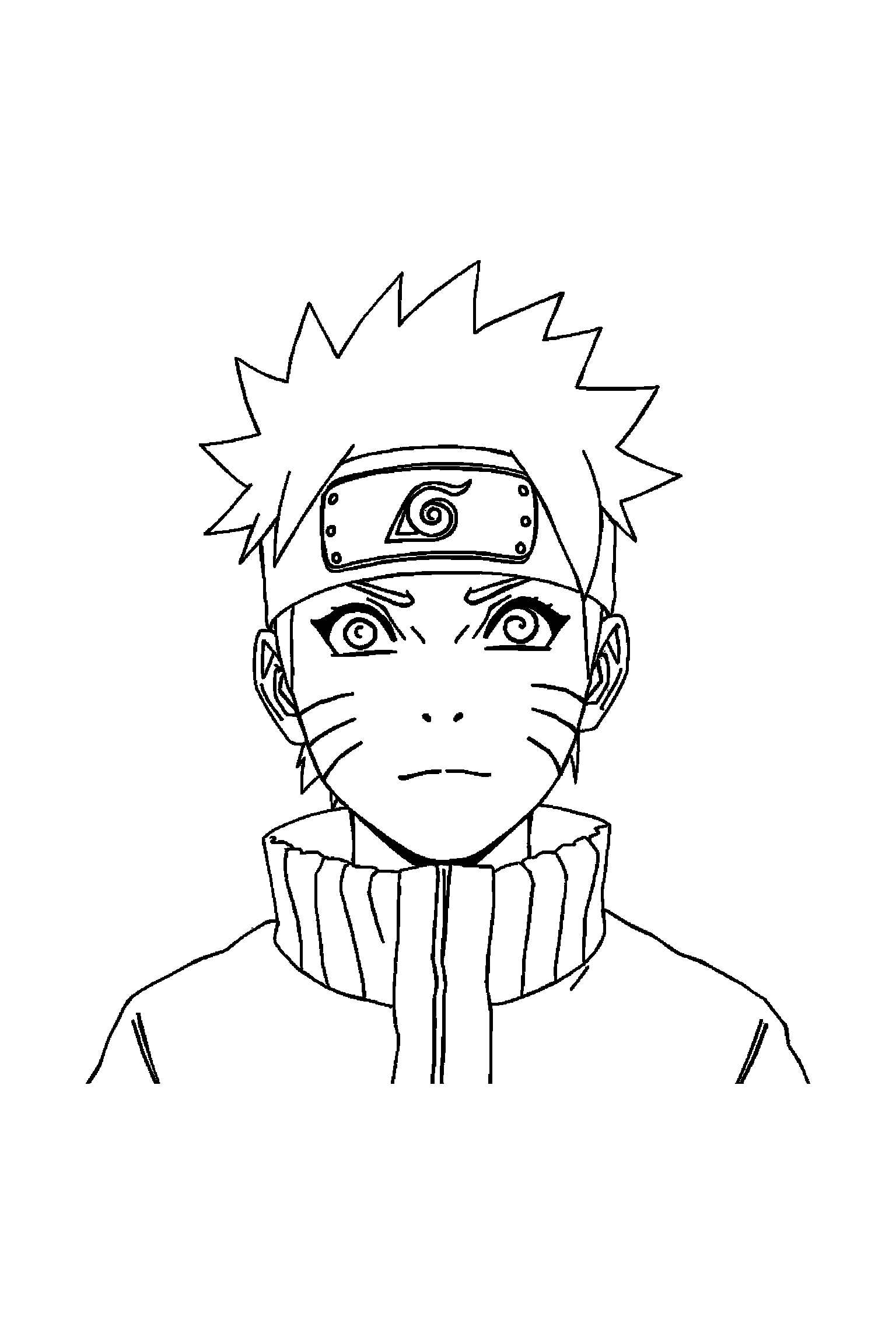 Coloriage Naruto gratuit à imprimer - Sasuke tenant un shuriken devant lui Coloriage Naruto gratuit à imprimer : Sasuke tenant un shuriken devant lui