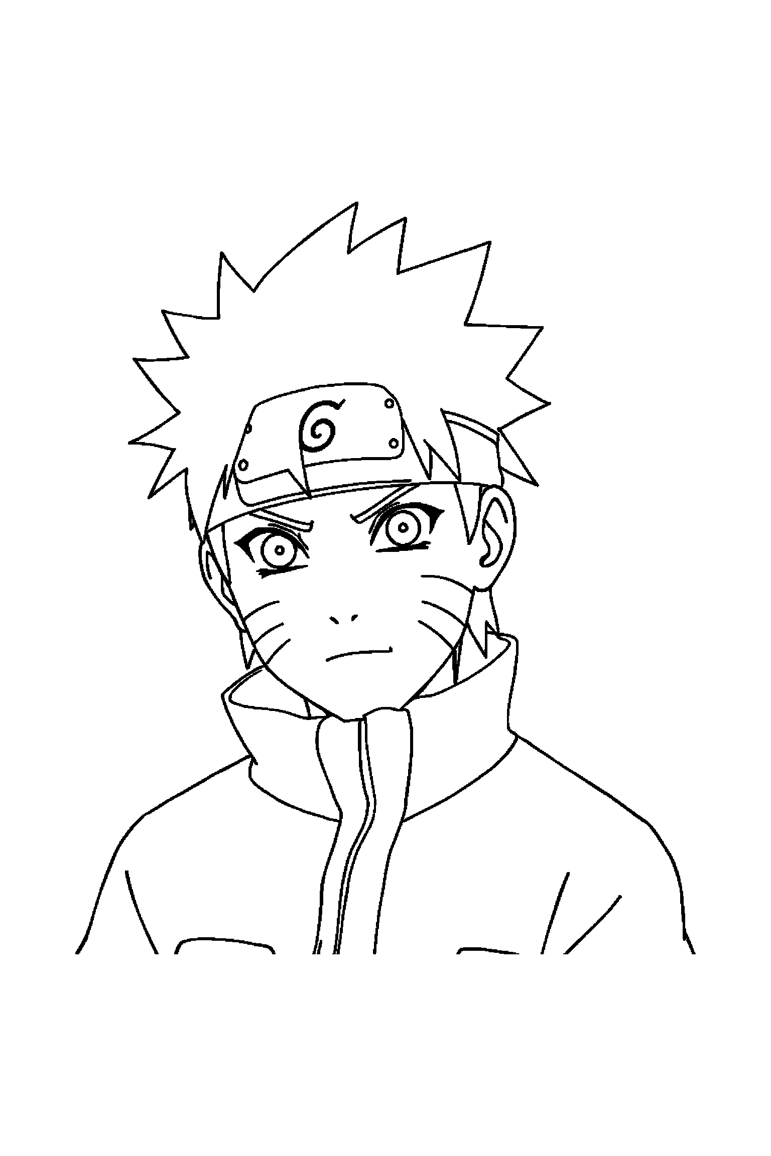 Coloriage Naruto gratuit à imprimer - Sakura en petite scène d'aventure Coloriage Naruto gratuit à imprimer : Sakura en petite scène d'aventure