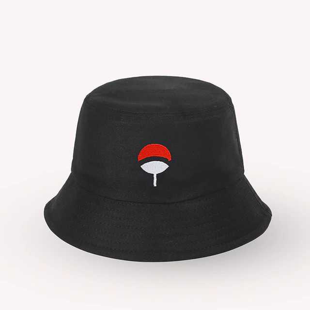 Chapeau Naruto en coton organique, symbole Uchiha – Image 3