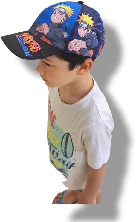 Casquette Naruto en coton avec visière, réglable pour enfant et garçon – Image 6