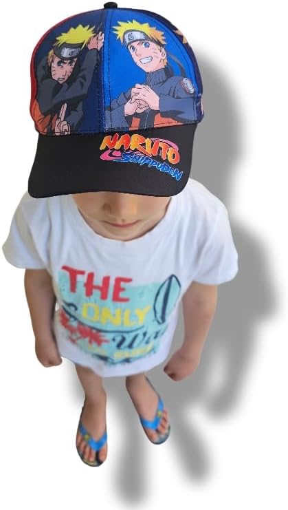 Casquette Naruto en coton avec visière, réglable pour enfant et garçon – Image 5