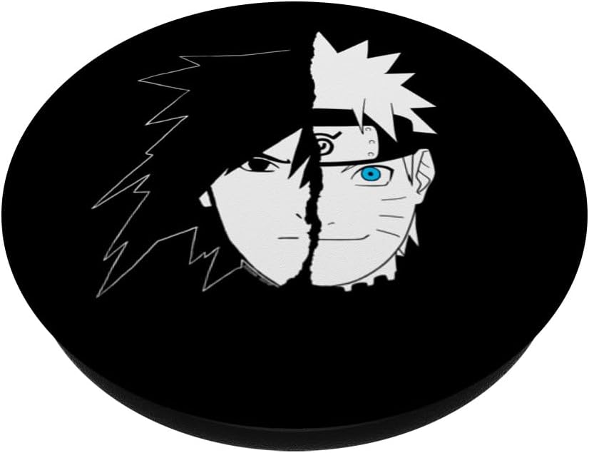 PopGrip adhésif Naruto Shippuden Sasuke au visage divisé – Image 2