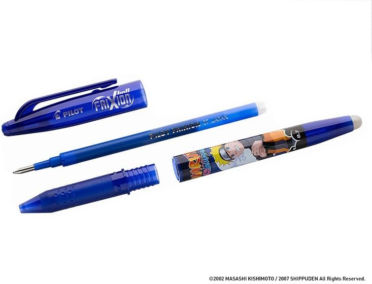 Lot Naruto Shippuden de 3 stylos FriXion Ball et 3 FriXion Ball Clicker Pilot – Image 5