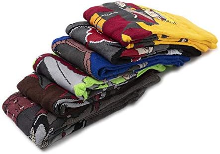 Chaussettes Naruto Kakashi multicolores, lot de 6 paires – Image 7