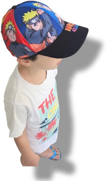 Casquette Naruto en coton avec visière, réglable pour enfant et garçon – Image 7