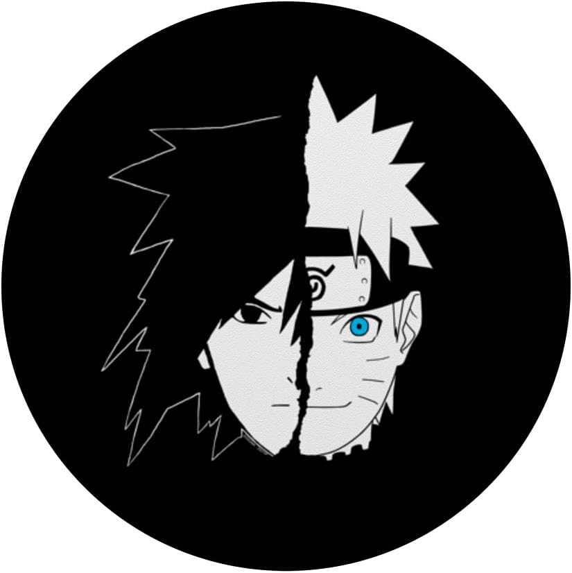 PopGrip adhésif Naruto Shippuden Sasuke au visage divisé – Image 3
