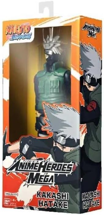 Figurine articulée Naruto Shippuden Kakashi Hatake Mega 30 cm par Bandai – Image 5