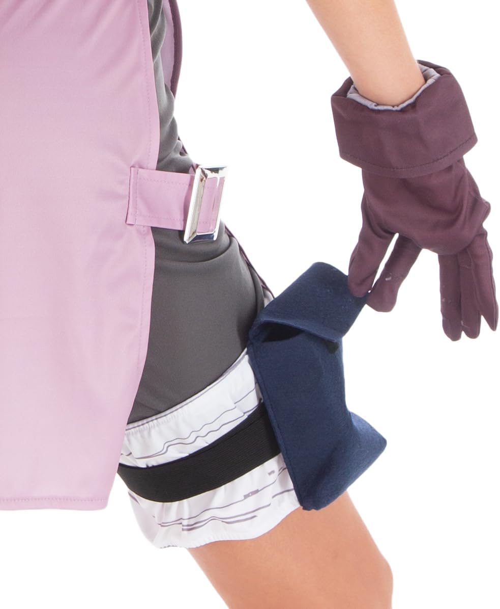 Costume Sakura Haruno Naruto avec accessoires, ensemble 8 pièces – Image 3