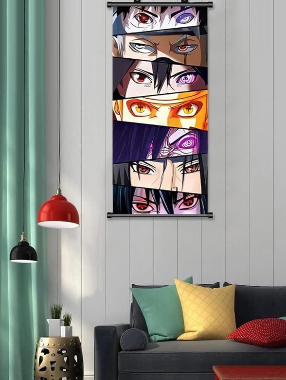 Poster enroulable Naruto Sharingan 70 x 30, Naruto Uzumaki - B – Image 3