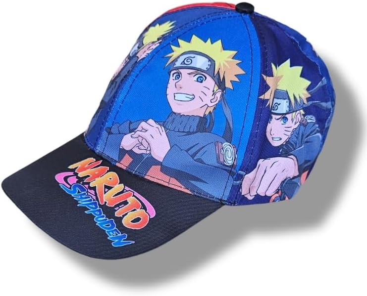 Casquette Naruto en coton avec visière, réglable pour enfant et garçon – Image 2