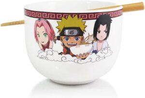Bol à ramen NARUTO Team Seven avec baguette 470ml