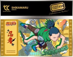 Carte Naruto Golden Ticket V2 Shikamaru