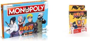 Pack Naruto Shippuden Monopoly version française et Shuffle 3 en 1