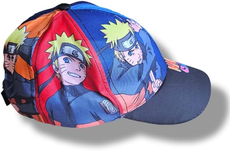 Casquette Naruto en coton avec visière, réglable pour enfant et garçon – Image 4