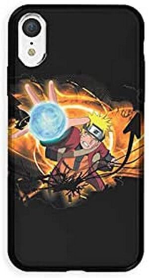 Coque Naruto noire en TPU pour iPhone XR