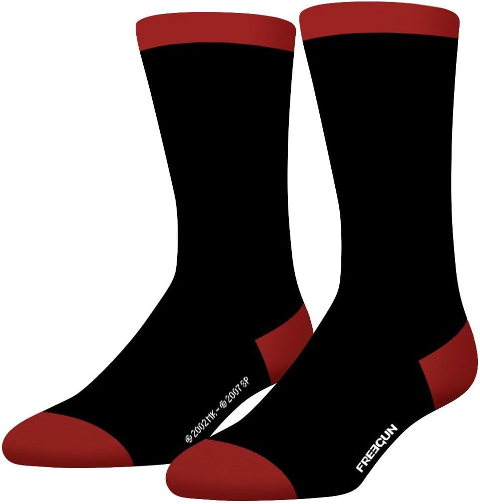 Lot de 4 chaussettes FREEGUN Naruto Shippuden Akatsuki pour homme – Image 4