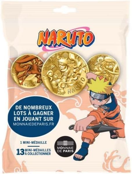 Médaille surprise Naruto en pochette