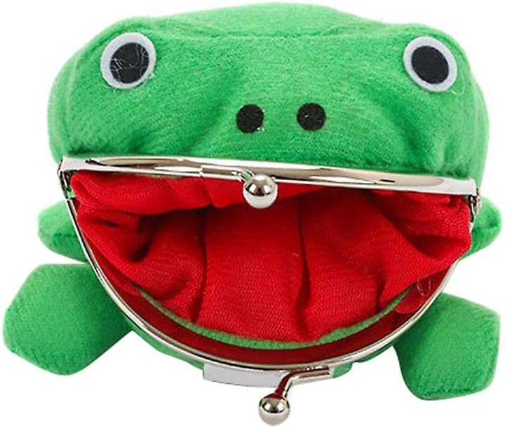 Porte-monnaie grenouille Naruto Uzumaki en coton vert