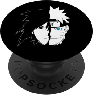 PopGrip adhésif Naruto Shippuden Sasuke au visage divisé