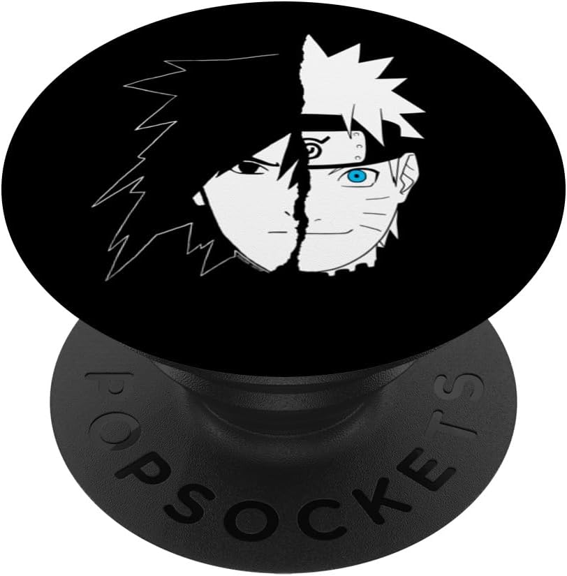 PopGrip adhésif Naruto Shippuden Sasuke au visage divisé