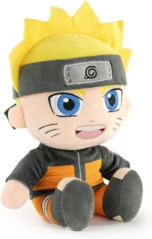 Peluche Uzumaki Naruto assis 25 cm