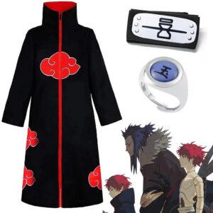 Costume de cosplay Sasori Akatsuki - Naruto Shippuden