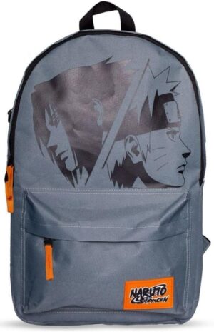 Sac à dos Naruto Shippuden gris/noir en polyester