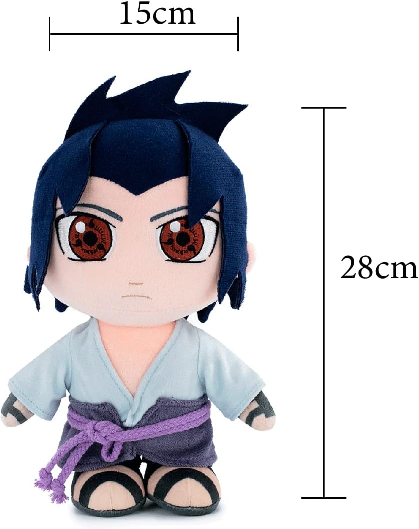 Peluche Naruto Sasuke Uchiha 28 centimètres super douce – Image 2
