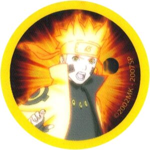 Écusson thermocollant Naruto Mode Ermite imprimé 100 % polyester