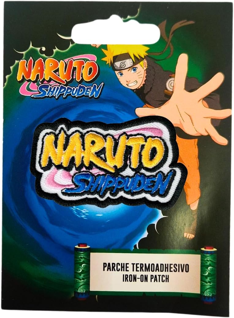 Patch thermocollant Naruto Shippuden brodé en 100% Polyester