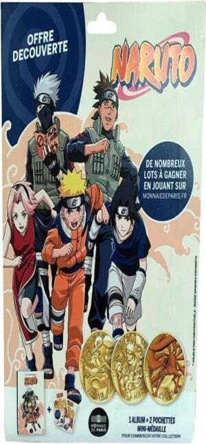 Médaille Naruto en kit découverte