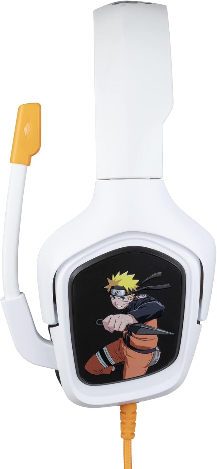 Casque gaming filaire Konix Naruto Shippuden avec micro et câble 1,5 m – Image 2