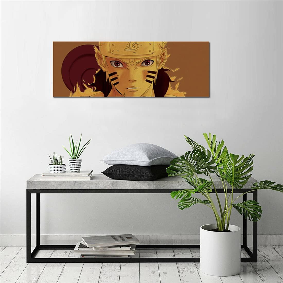 Lot de 3 affiches Naruto style B en papier kraft – Image 2