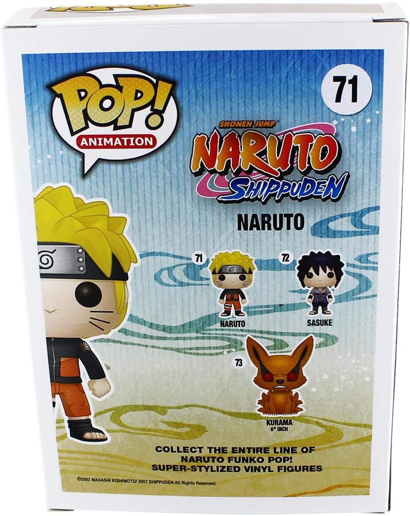 Figurine Funko Pop Naruto en noir et gris – Image 4