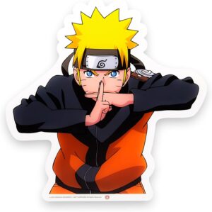 Lampe murale LED Naruto Shippuden 40 cm avec 2 supports