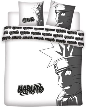 Parure de lit Naruto réversible en polycoton pour 2 personnes