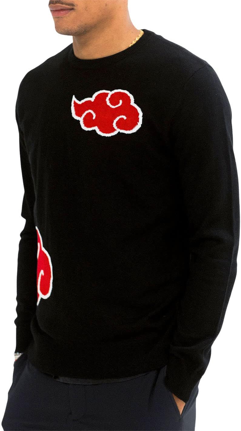 Pull-over Naruto Akatsuki Cloud noir pour homme – Image 2