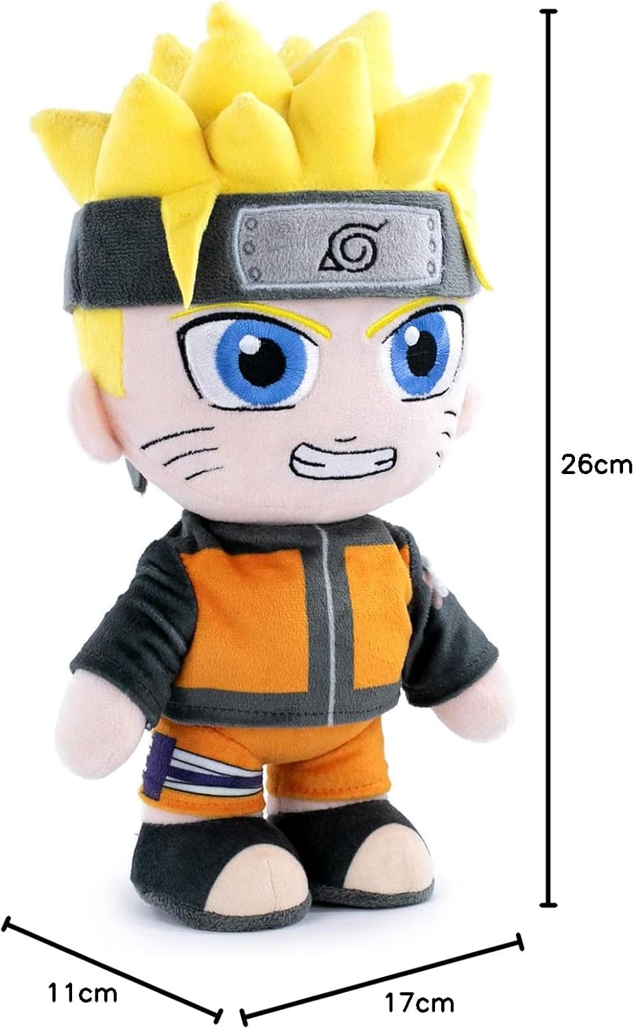Naruto Peluche 30cm Super Soft - Kakashi, Sasuke, Kurama et Six Path – Image 4