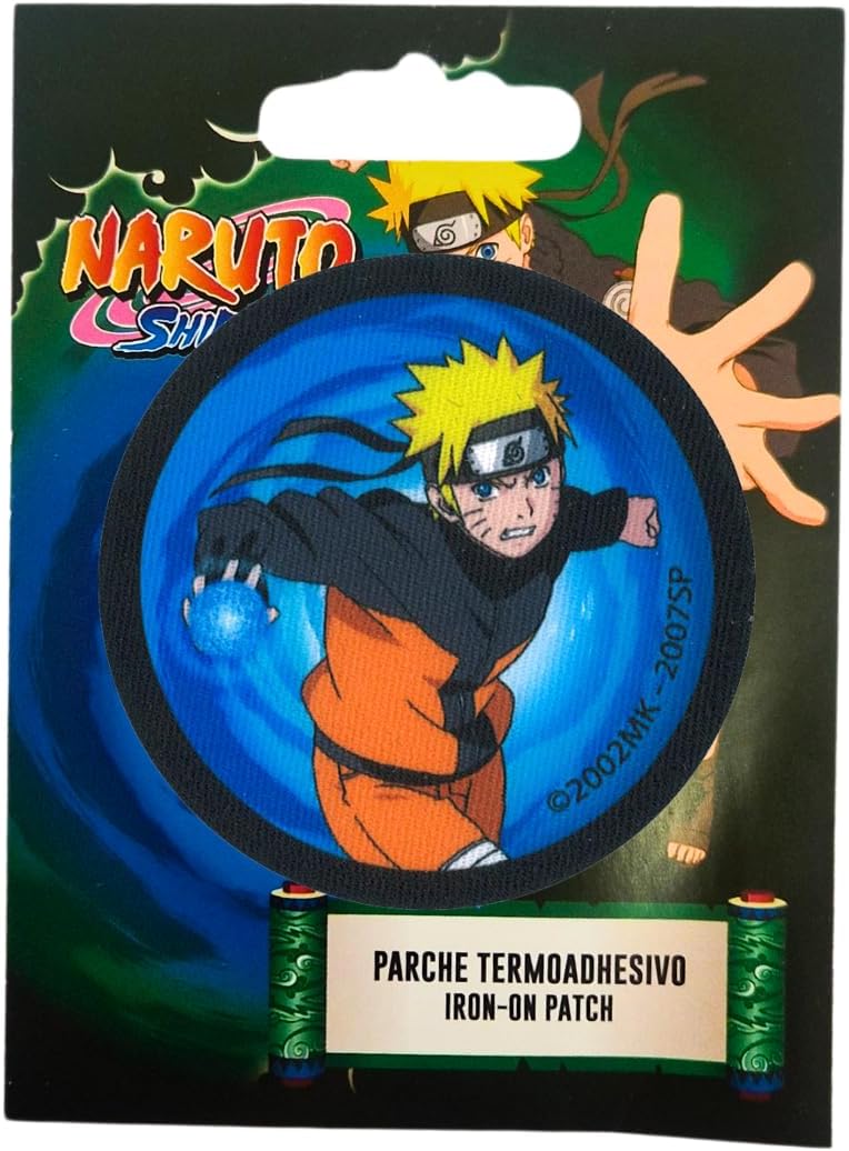Patch thermocollant Naruto imprimé en 100% Polyester